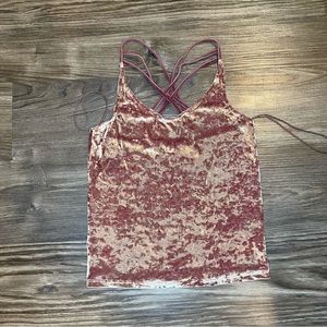 Velvet tank